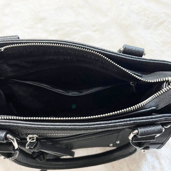 Charming Charlie Black Satchel Bag - Picture 10 of 13